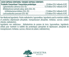 Genestra Brands - HMF Maternity - Probiotic Formula - Supports Gastrointestinal Health in Pregnant Women - 30 Vegetable Capsules