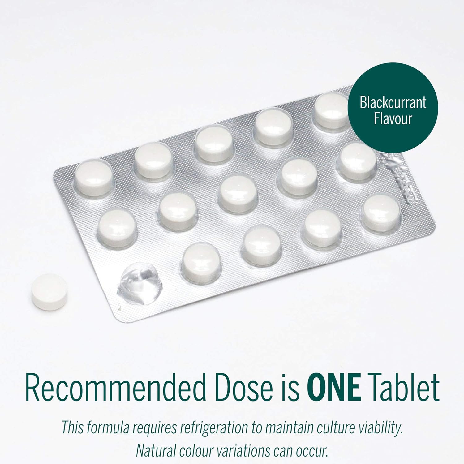 Genestra Brands - HMF Child - Probiotic Formula - Supports Gastrointestinal Health - 30 Chewable Tablets - Blackcurrant Flavour