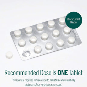 Genestra Brands - HMF Child - Probiotic Formula - Supports Gastrointestinal Health - 30 Chewable Tablets - Blackcurrant Flavour