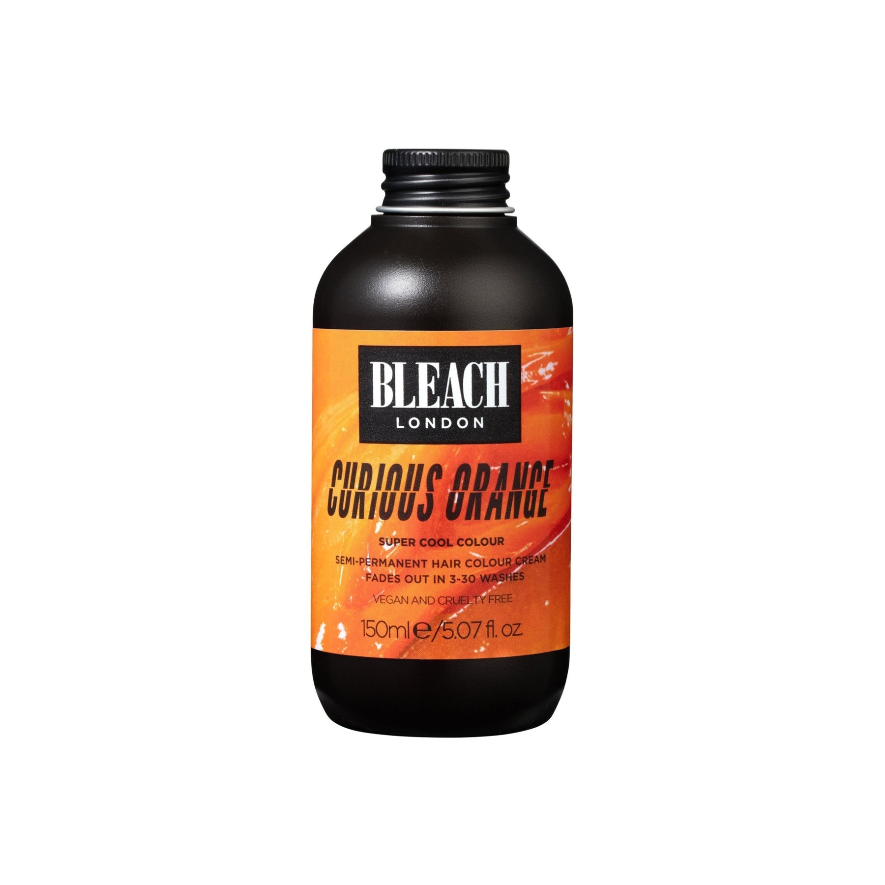 Bleach London Curious Orange Super Cool Colour 150ml - Pure Buys - Pure Buys