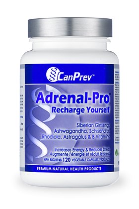 CanPrev Adrenal-Pro Recharge Yourself 120 Capsules - Pure Buys - Pure Buys