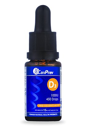 CanPrev D3 Drops 1000IU 450 Doses 15ml - Pure Buys - Pure Buys