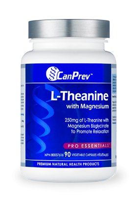 CanPrev L-Theanine 90 Vegetarian Capsules - Pure Buys - Pure Buys