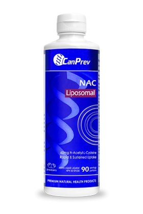 CanPrev Liposomal NAC Strawberry 450 ml - Pure Buys - Pure Buys