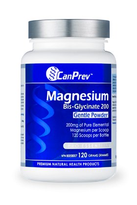 CanPrev Magnesium BisGlycinate 200 Gentle Powder 120g - Pure Buys - Pure Buys