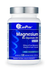 CanPrev Magnesium BisGlycinate 200mg 120 Vegetarian Capsules - Pure Buys - Pure Buys