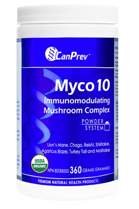 CanPrev Myco 10 Mushroom Complex Powder 360g - Pure Buys - Pure Buys