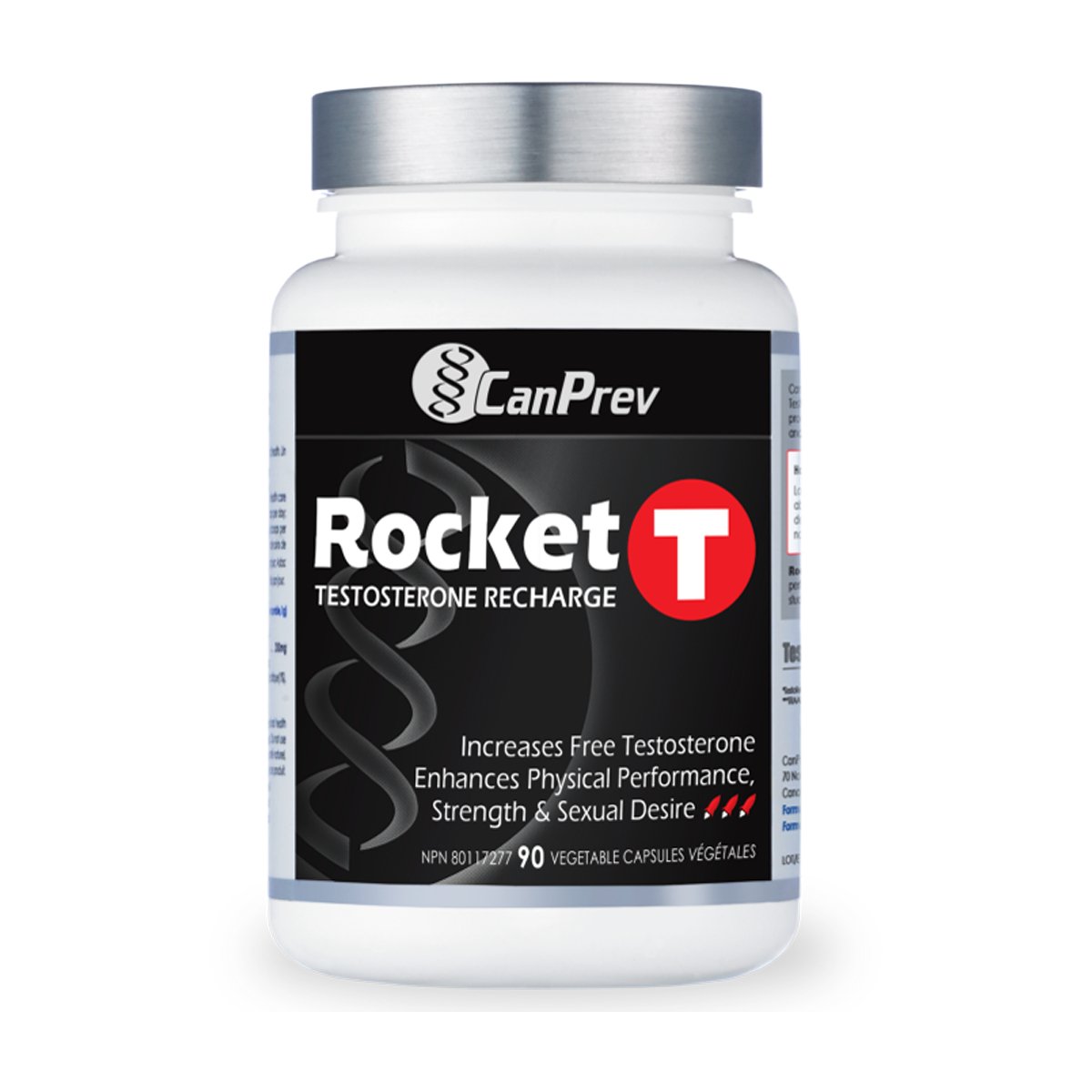 CanPrev Rocket T Testosterone Recharge 90 Capsules - Pure Buys - Pure Buys