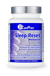 CanPrev Sleep-Reset Melatonin 90 Vegetable Capsules - Pure Buys - Pure Buys