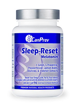 CanPrev Sleep-Reset Melatonin 90 Vegetable Capsules - Pure Buys - Pure Buys