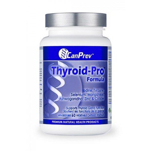 CanPrev Thyroid-Pro Formula 60 Vegetarian Capsules - Pure Buys - Pure Buys