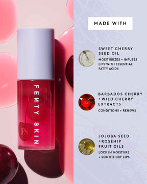 Cherry Treat Conditioning + Strengthening Lip Oil - Pure Buys - My Store