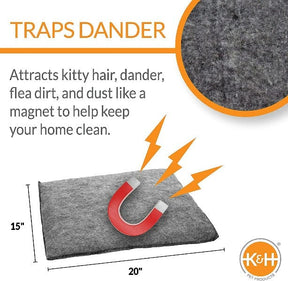 K&H Amazin' Thermo-Kitty Pad Heated Cat Bed - Pure Buys - Pure Buys