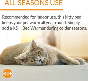 K&H Amazin' Thermo-Kitty Pad Heated Cat Bed - Pure Buys - Pure Buys