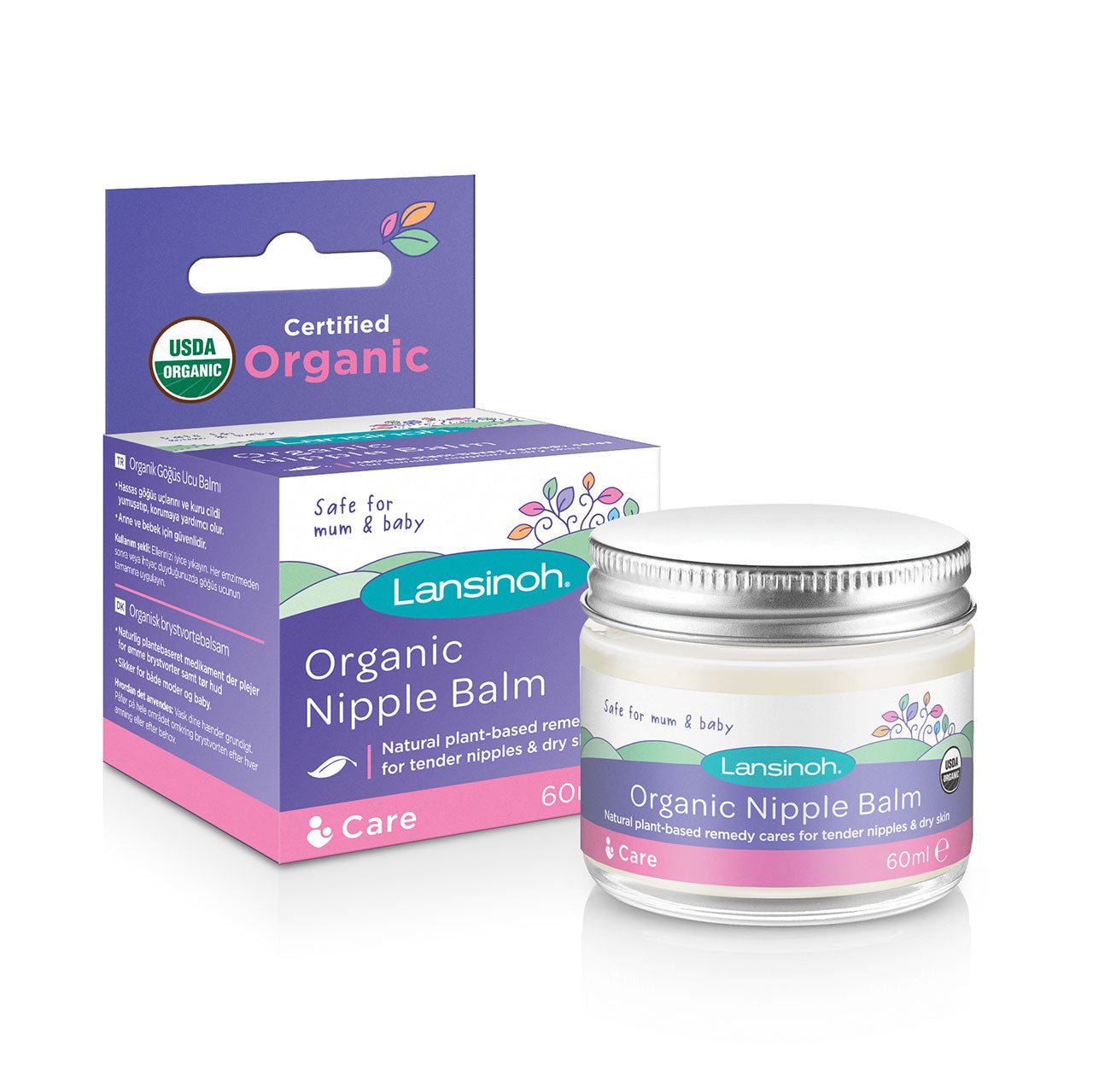 Lansinoh Organic Nipple Balm. 60ml - Pure Buys - Pure Buys