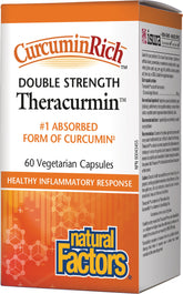 Natural Factors CurcuminRich Theracurmin Double Strength 60mg 60 Vegetarian Capsules - Pure Buys - Pure Buys