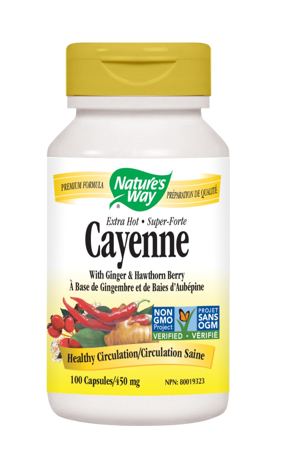 Nature's Way Cayenne Extra Hot 450mg 100 Capsules (Discontinued) - Pure Buys - Pure Buys