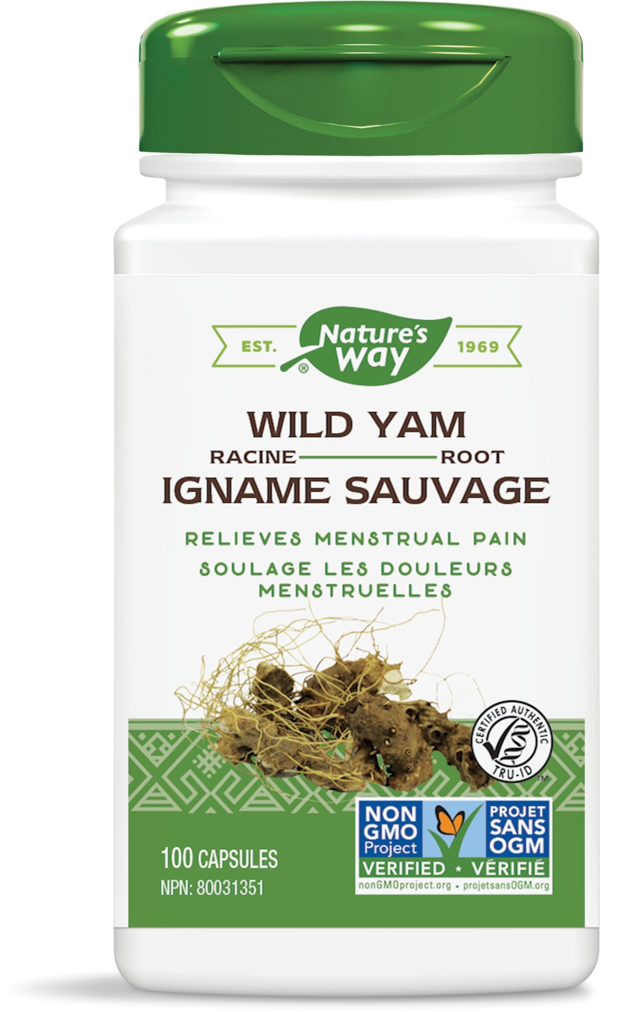 Nature's Way Wild Yam 100 Capsules - Pure Buys - Pure Buys