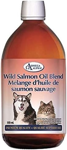 Omega Alpha Pets - Wild Salmon Oil Blend 500ml - Daily Nutritional Needs - Pure Buys - Pure Buys