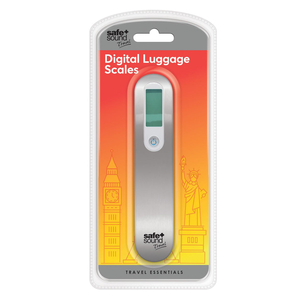 Safe + Sound Travel Digital Luggage Scales - Pure Buys - Pure Buys