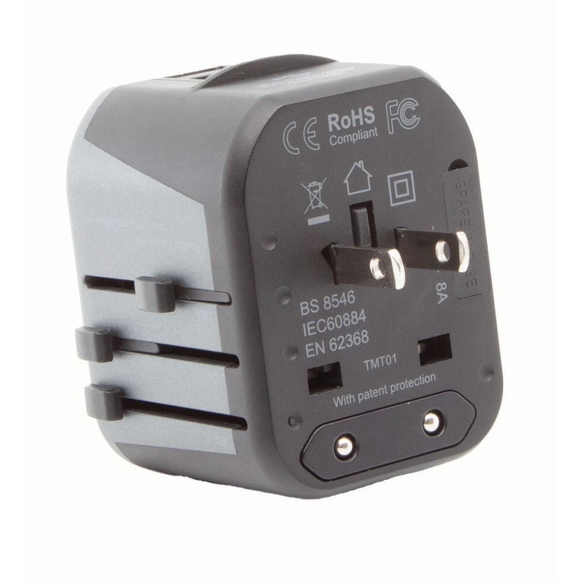 Safe + Sound Travel Worldwide USB Charger Plug - Pure Buys - Pure Buys